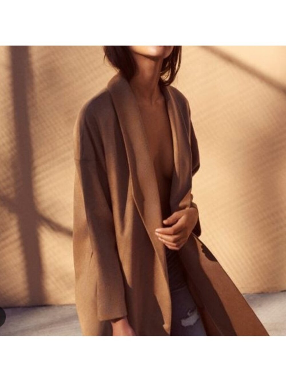 AYR Robe Wool Coat - Size M/L - Picture 2 of 7